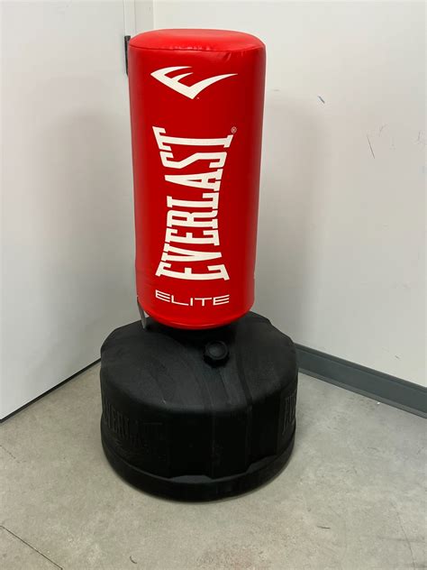 elite everlast|everlast elite freestanding heavy bag.